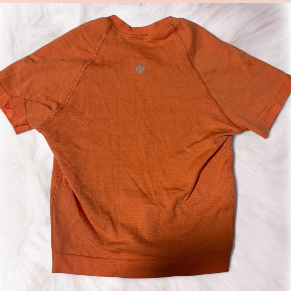 Lululemon Swiftly Tech Waist Length in Orange